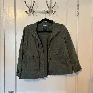 GAP Women's Olive Utility Jacket